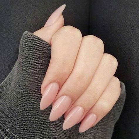 uñas acrilicas color nude|Uñas nude